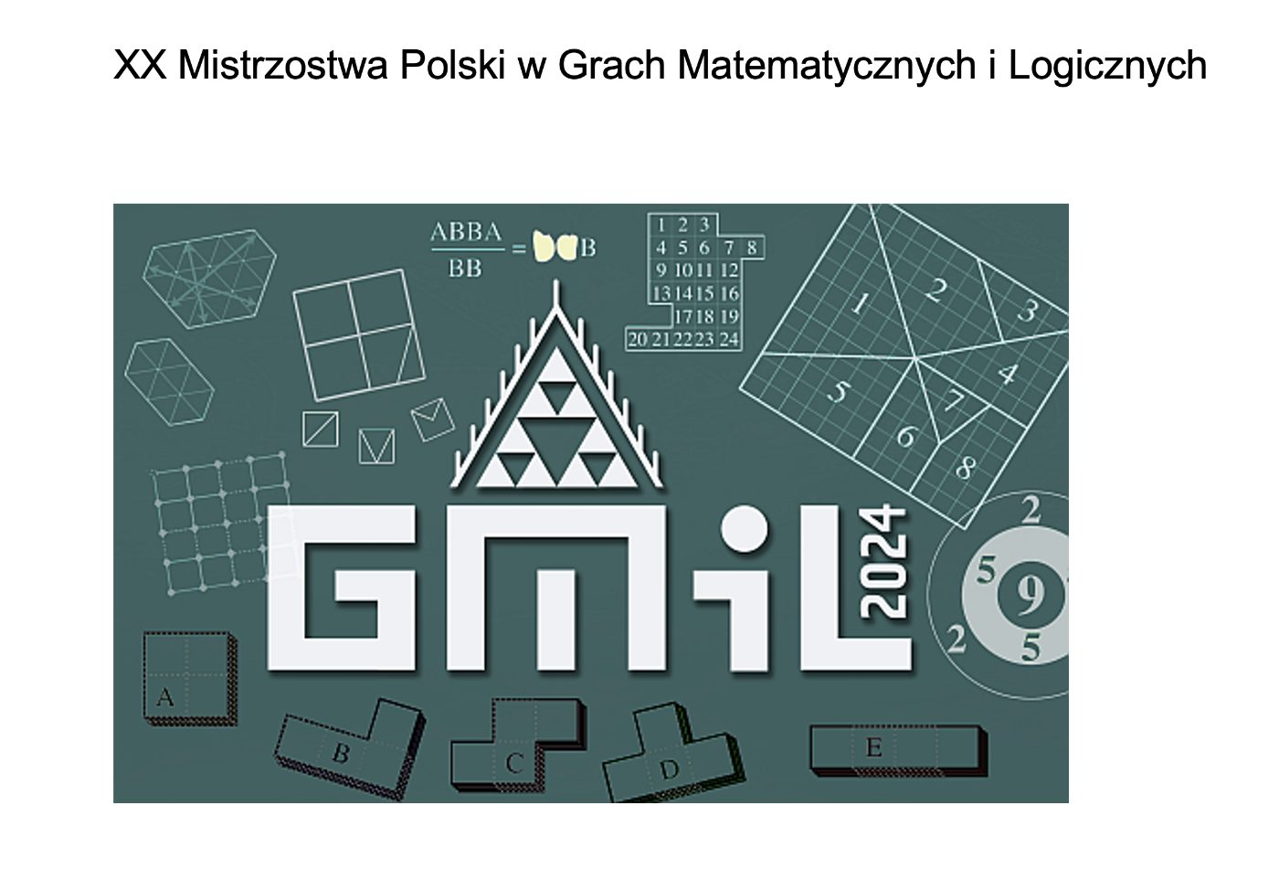 XX Mistrzostwa Polski w Grach Matematycznych i Logicznych